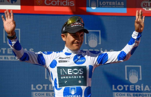 Carapaz se despide de INEOS sumando su tercera victoria en La Vuelta