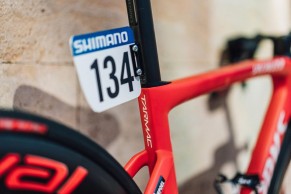 Em detalhes a Specialized S-Works Tarmac SL7 com a qual Evenepoel venceu La Vuelta