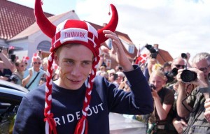 Vingegaard returns after his Tour victory