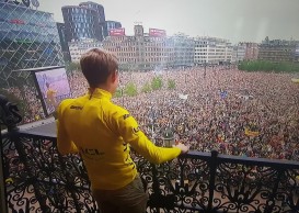 Vingegaard returns after his Tour victory