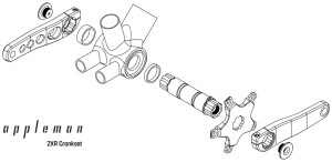 Nuevo juego de bielas modular de Appleman