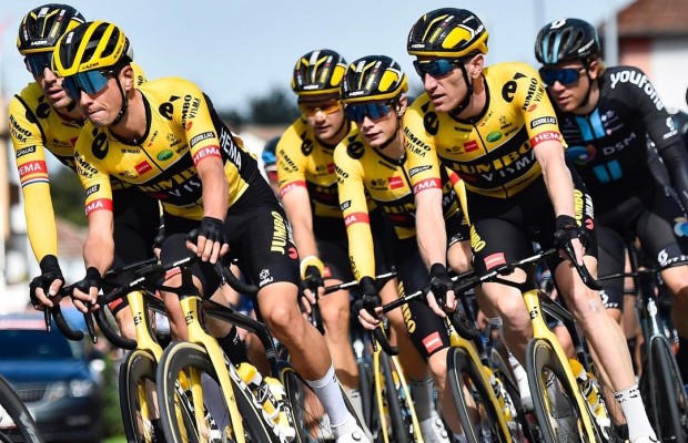 A Jumbo-Visma muda para SRAM