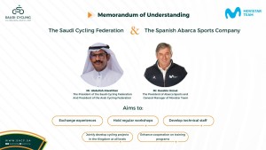 Movistar joins forces with the Saudi Cycling Federation