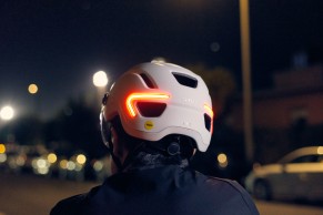 Giro Ethos Mips with integrated front and rear lights