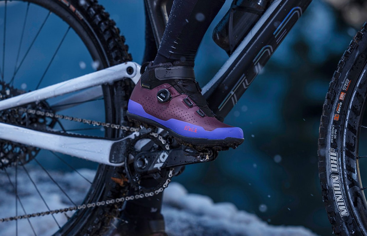 The first cycling shoes with Gore Tex from Fizik for MTB and road use