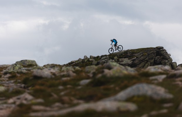 Uma masterclass de mountain bike escocês
