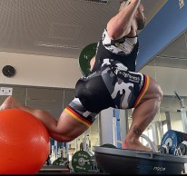 Bulgarian split squat, a basic part of any strength routine