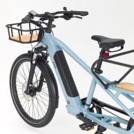 This Decathlon electric Cargo Bike can carry up to 170kg or 2 children