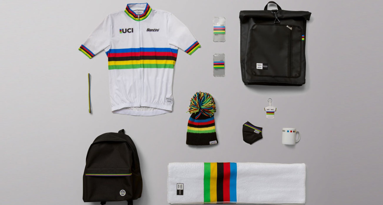 regalos ciclistas UCI arcoíris