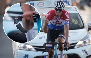 Van der Poel caught with new Canyon Aeroad prototype