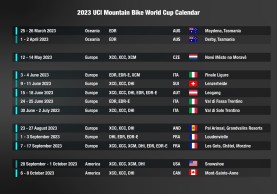 MTB Calendar 2023: dates and venues for UCI World Cup and World Championships