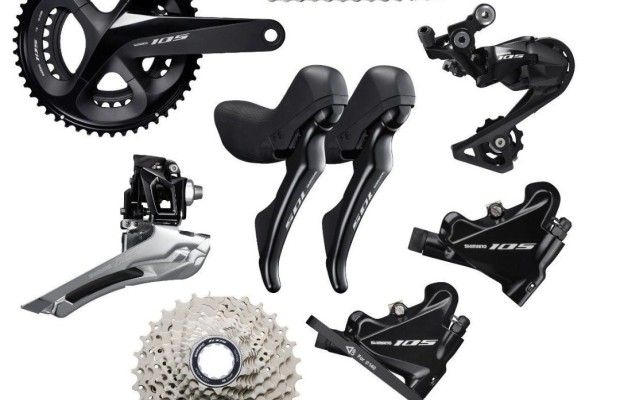 Vazou um novo Shimano 105 mecânico 12v