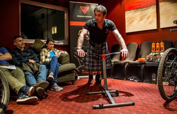 Descent Master, un aparato de entrenamiento específico para mountain bikers