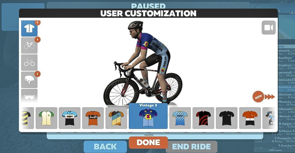 zwift roller