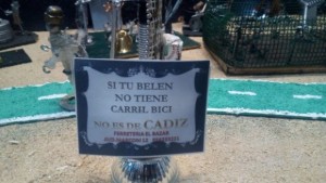 Belén con carril bici