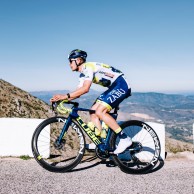 These are the spectacular Cube Litening Air and Aero C:68X 2023 from Intermarché-Circus-Wanty