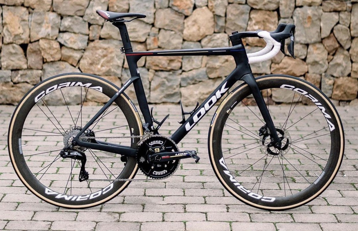 This is the Look prototype with which the Cofidis Team is racing