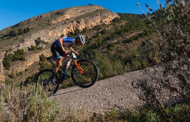 Janika Loiv and Emil Hasund win the tough time-trial climb of the Costa Blanca Bike Race 2023