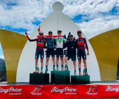 Hatherly beats Schurter and Koretzky in the sprint to win the Trailseeker Banhoek