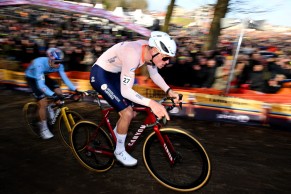Van der Poel after winning the World Championships: