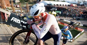Van der Poel after winning the World Championships: