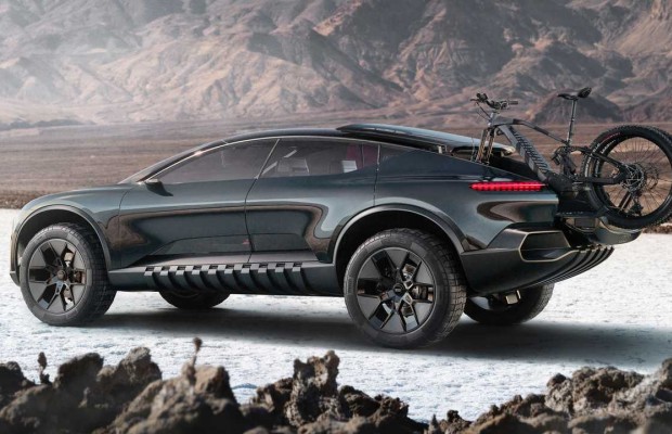 Audi Activesphere Concept, um carro 100% elétrico projetado para o mountain bike