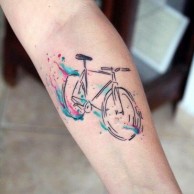 Tattoos of cyclists, do you need any ideas?