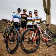 Assim está sendo o treinamento da equipe Scott SRAM no Arizona