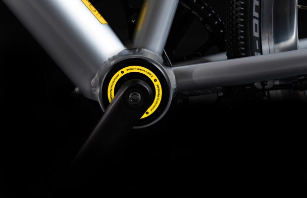 PentaLock, a smart anti-theft device installed as standard on the bottom bracket