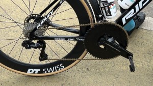 Victor Campenaerts will race with Classified's Powershift drivetrain and a huge chainring
