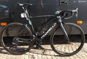 La bici de Chris Froome