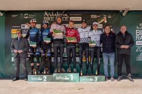 Paluta and Bernas surprise and win the first stage of the Andalucía Bike Race 2023, Figueras and Wüst win with authority in the women's category