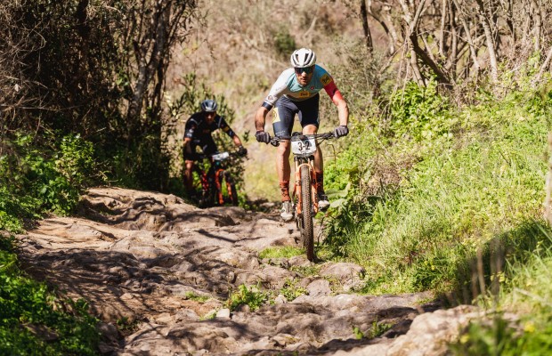 Enrique Morcillo and Hugo Drechou win the queen stage of the Andalucía Bike Race by GARMIN 2023