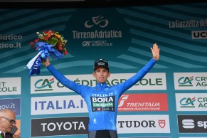 Primoz Roglic wins the fourth stage of Tirreno-Adriatico
