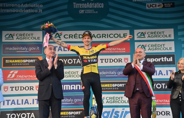 Hat trick de Primoz Roglic en Tirreno-Adriático