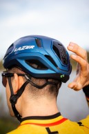 The first RedBull helmet available for purchase comes from the hand of Wout Van Aert