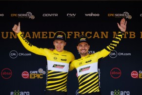 Cape Epic 2023: Beers-Blevins ganan una etapa 2 muy reñida y el Scott-SRAM es más líder