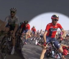¿Habilidad, experiencia o suerte? Vincenzo Nibali salvó una caída casi inevitable