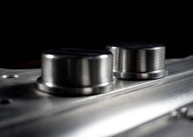 New threaded bottom bracket molded directly into the carbon frame