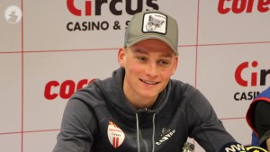 Mathieu van der Poel: "Es un pequeño milagro que ya pueda rodar tras el accidente"