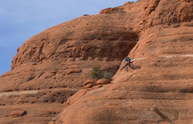 El sendero blanco es muy famoso en MTB, pero puede ser mortal