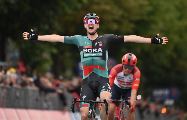 Nico Denz wins stage 12 of the Giro d'Italia