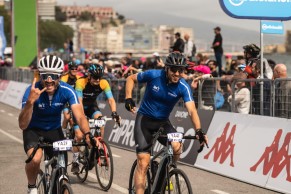 This was our experience in the Giro pedaling for the Yamaha team