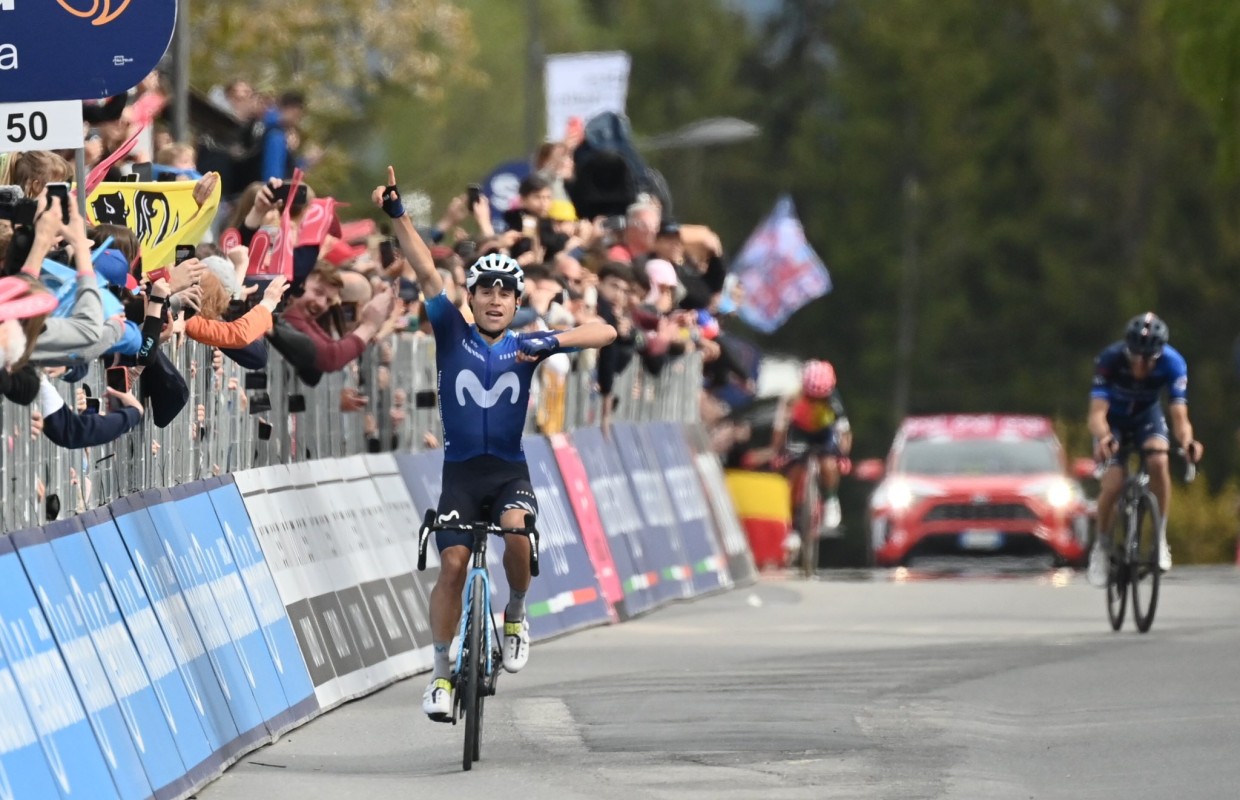 Einer Rubio da la victoria a Movistar en la capada etapa reina del Giro ...