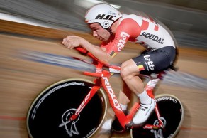 Victor Campenaerts establece un nuevo récord de la hora