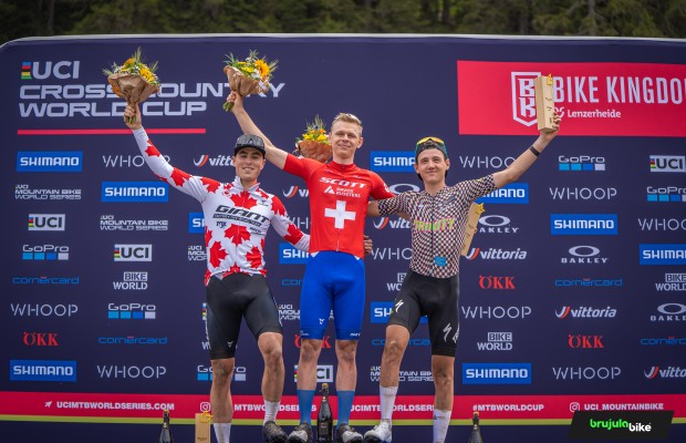 Lillo se trabaja la victoria en la Copa del Mundo sub23 de Lenzerheide y Pedersen sigue sin encontrar rival