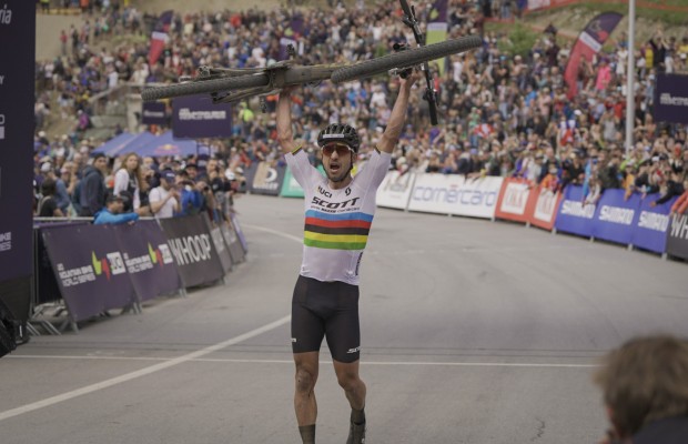 Nino Schurter enters Olympus in style with his 34th XCO World Cup victory