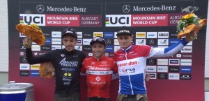 Mathias Flückiger won an epic Albstadt World Cup 2019 in which Van der Poel was second