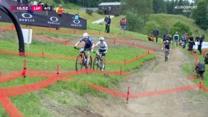 Ferrand-Prevot attacks at the end and takes the victory in the Leogang XCC