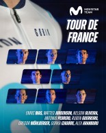 El Movistar Team anuncia su equipo para el Tour de Francia 2023